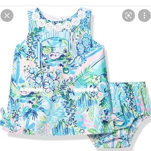 EUC - Baby Lilly Shift in Lilly’s House - Size 18 to 24 months